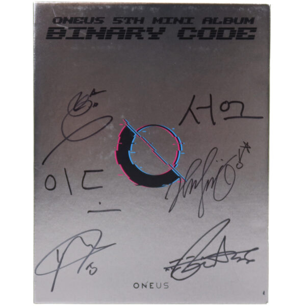 IMG_8446 Oneus - Binary Code 5th Mini Album Signed Promo CD 2021