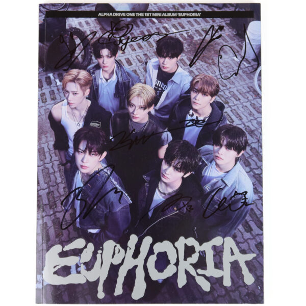 IMG_8456 Alpha Drive One - Euphoria 1st Mini Album Signed CD Promo 2026