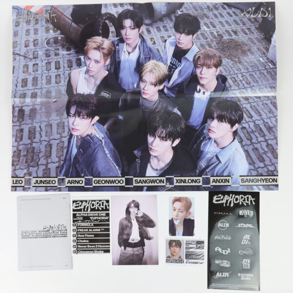 IMG_8460 Alpha Drive One - Euphoria 1st Mini Album Signed CD Promo 2026