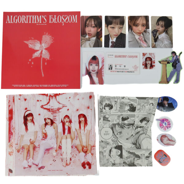 QWER - Algorithm's Blossom [B Ver.] 2nd Mini Album Signed Promo CD 2024