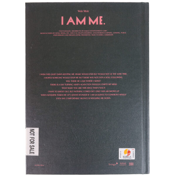 IMG_8482 Weki Meki - I Am Me 5th Mini Album Signed Promo CD 2021