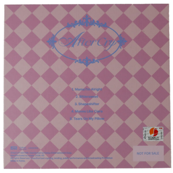 IMG_8487 Baby DONT Cry - After Cry 1st Mini Album Signed Promo CD 2026 1
