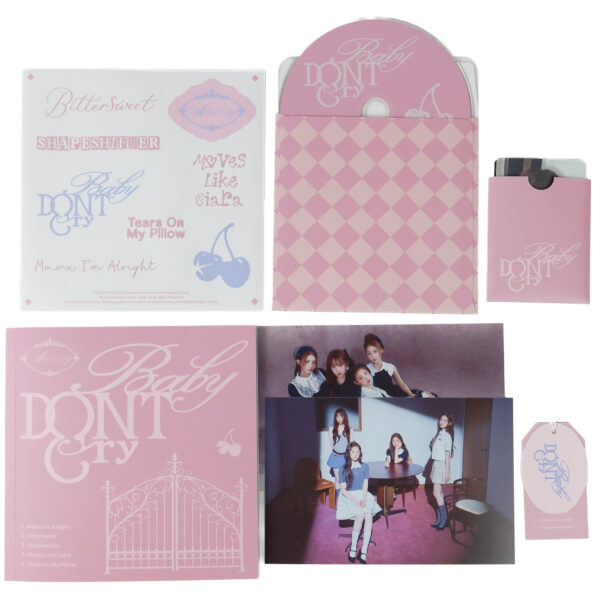 IMG_8489 Baby DONT Cry - After Cry 1st Mini Album Signed Promo CD 2026 1