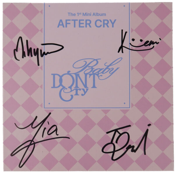 IMG_8490 Baby DONT Cry - After Cry 1st Mini Album Signed Promo CD 2026 2