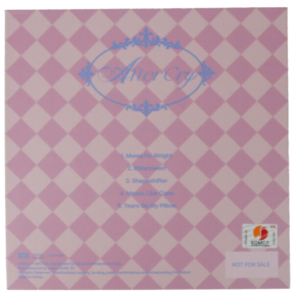 IMG_8491 Baby DONT Cry - After Cry 1st Mini Album Signed Promo CD 2026 2