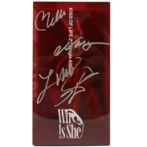 Kiss Of Life - Who Is She 2nd Single Album Signed Promo CD 2026