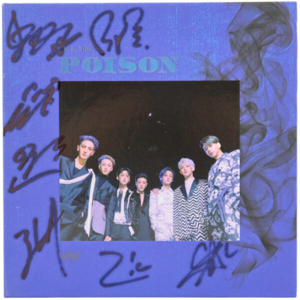 IMG_8512 VAV - Poison 5th Mini Album Signed Autographed CD 2019
