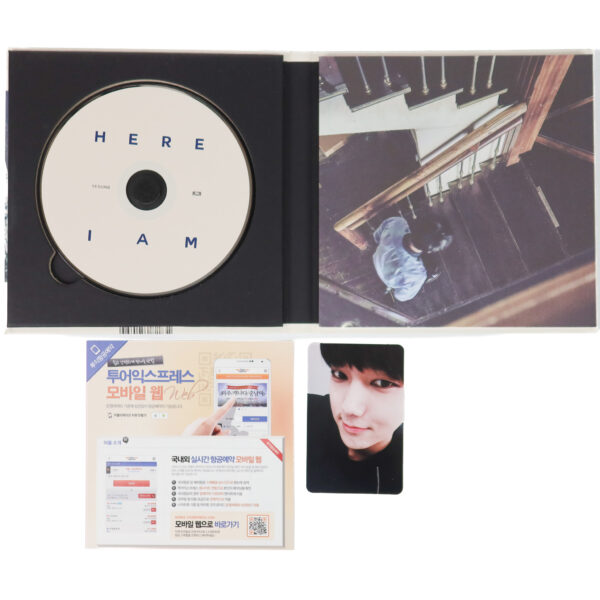 IMG_8526 Yesung - Here I Am 1st Mini Album Signed Promo CD 2016 Super Junior