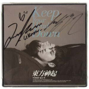 TVXQ - Keep Your Head Down Repackage Album Signed Promo CD 2011 Tohoshinki DBSK