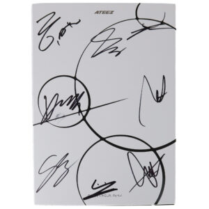 Ateez - Golden Hour : Part 4 [Z Ver.] 13th Mini Album Signed + Message CD Promo
