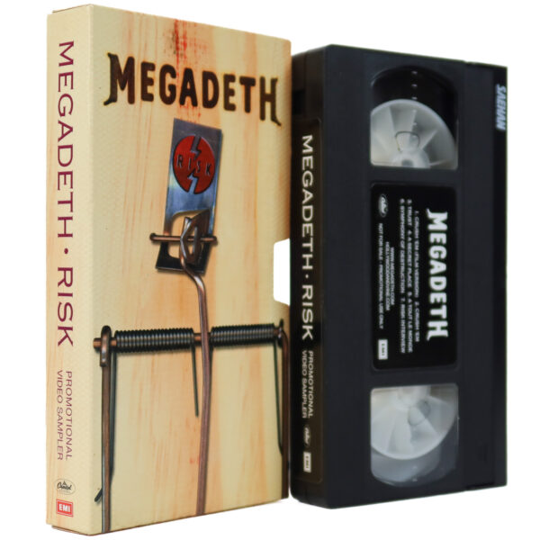Megadeth - Risk Promotional Video Sampler (1999) VHS [NTSC] Korea Rare