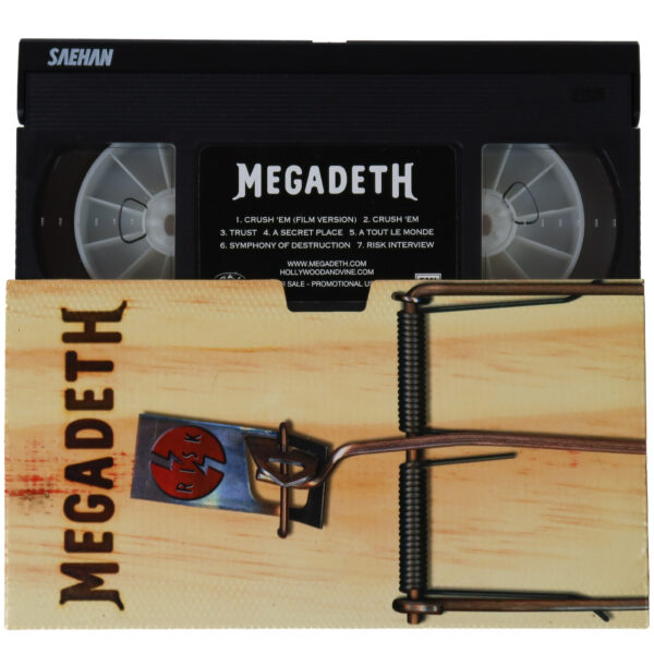Megadeth - Risk Promotional Video Sampler (1999) VHS [NTSC] Korea Rare