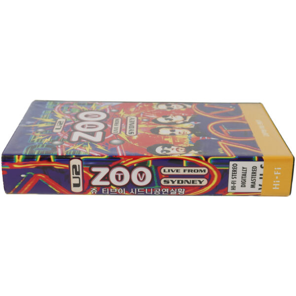 U2: Zoo TV Live from Sydney (1994) Korean VHS [NTSC] Korea