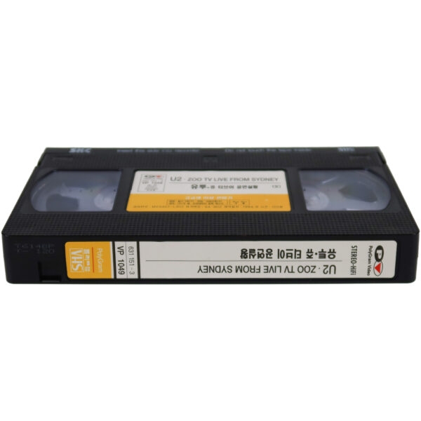 U2: Zoo TV Live from Sydney (1994) Korean VHS [NTSC] Korea