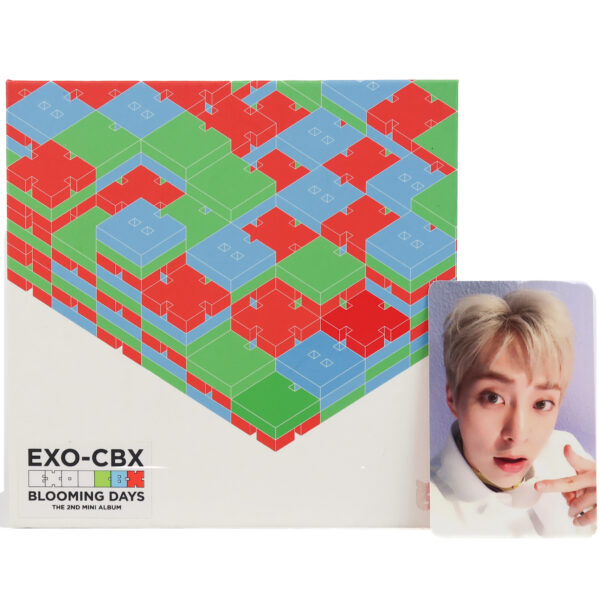 Exo-CBX - Blooming Days [Blooming Ver.] 2nd Mini Album CD + Photocard Exo 2018