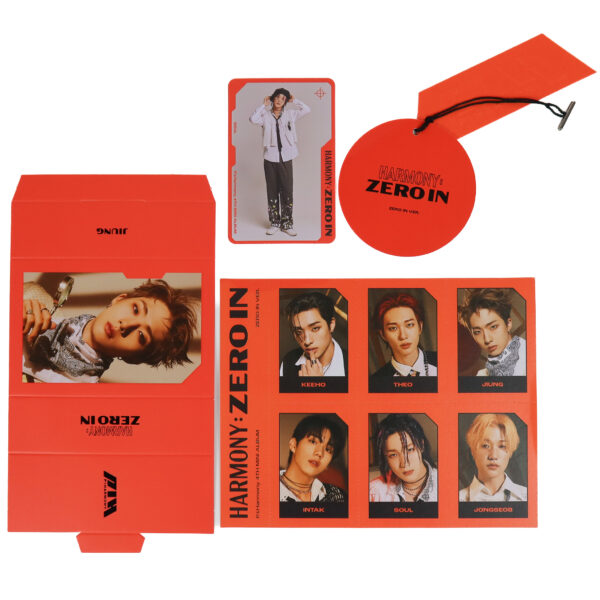 P1Harmony - Harmony: Zero In [Zero In Ver.] 4th Mini Album Signed CD Promo 2022
