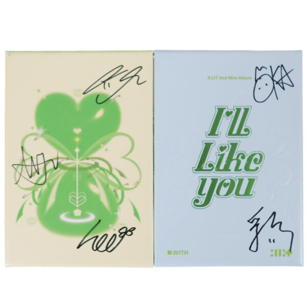 IMG_8794 Illit - I'll Like You 2nd Mini Album Signed Autographed Promo CD 2024