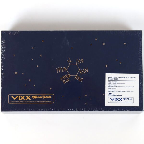 Vixx Starlight 5th Fanmeeting V Toy Story: Ticket Book Sealed 2019
