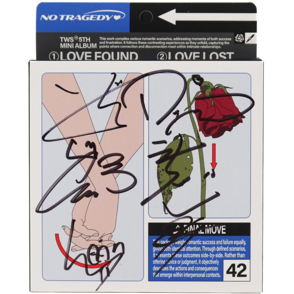 TWS - No Tragedy [Final Move Ver.] 5th Mini Album Signed Promo CD 2026 1