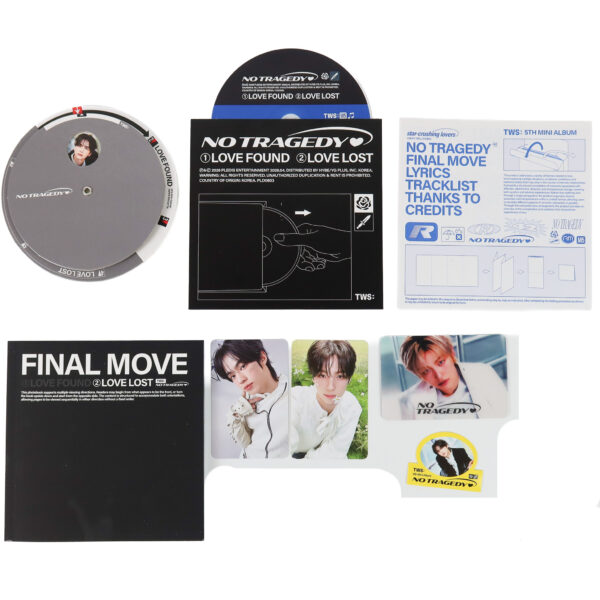 TWS - No Tragedy [Final Move Ver.] 5th Mini Album Signed Promo CD 2026 2