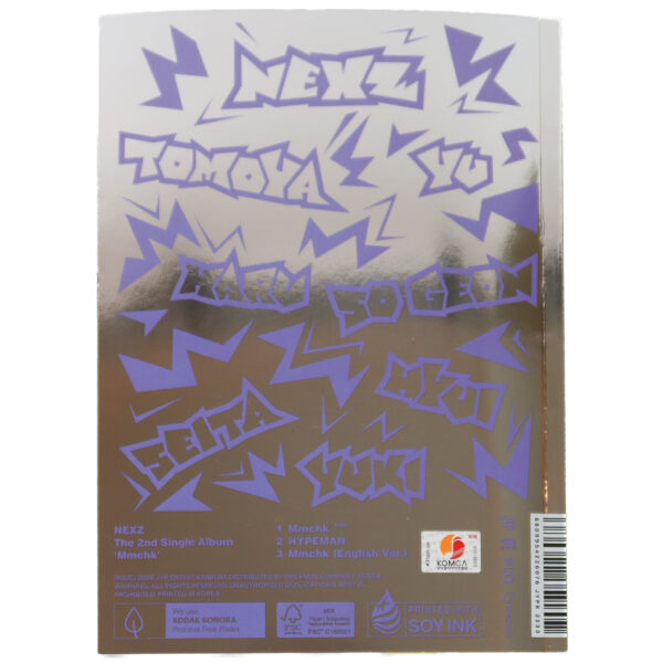 Nexz - Mmchk 2nd Single Album Signed CD Promo 2026