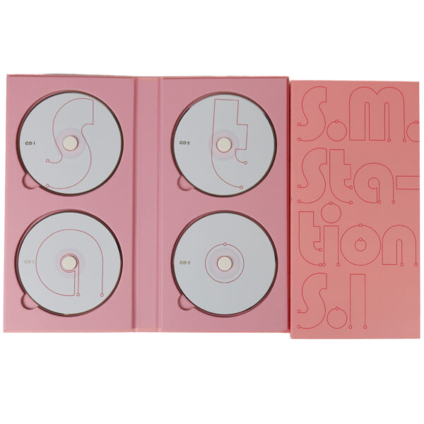 S.M. Station Season 1 4 CD Set 2017 Promo SM SMTown Taeyeon BoA Exo NCT