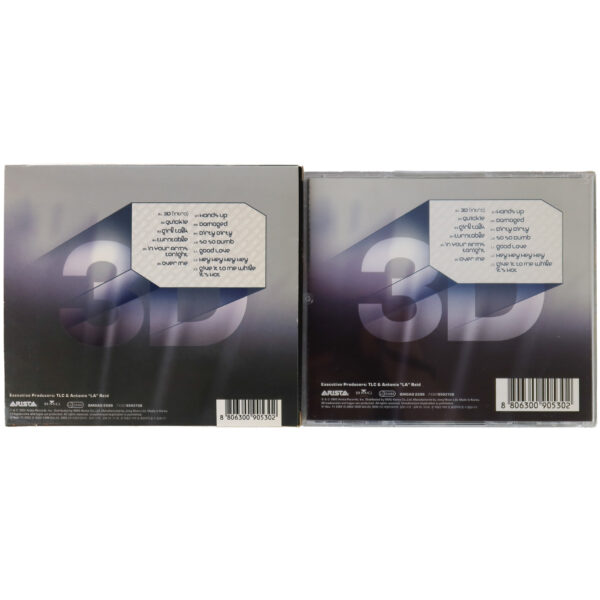 TLC - 3D Album Korean CD + Calendar Korea