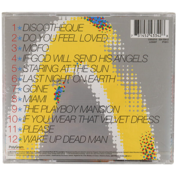 U2 - Pop Korean Sealed CD Album Korea