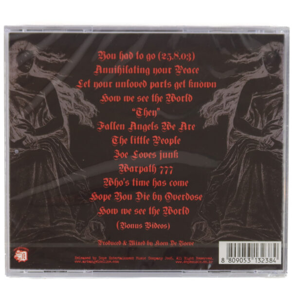 IMG_9027 Arkangel - Hope You Die By Overdose Korean Album CD Korea Bonus Video