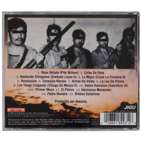 IMG_9053 Brujeria – Raza Odiada Korean Album CD Korea