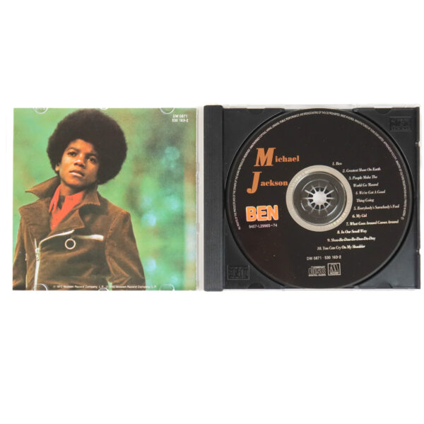 IMG_9073 Michael Jackson - Ben Korean Album CD Korea 1st Pressing