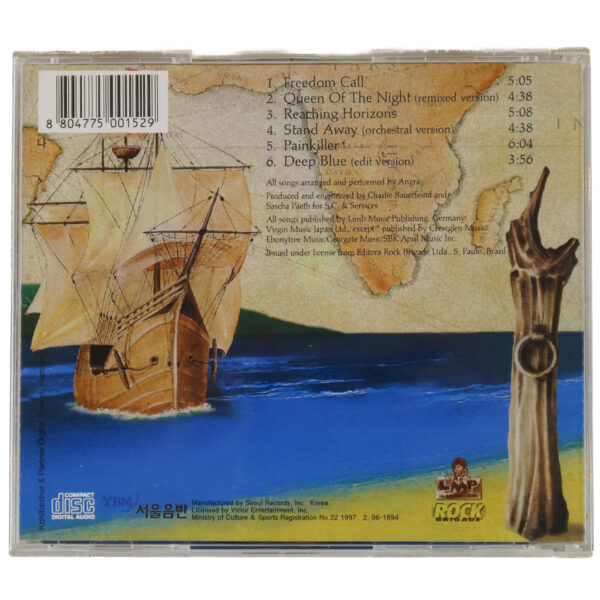 Angra - Freedom Call Korean Album CD Korea
