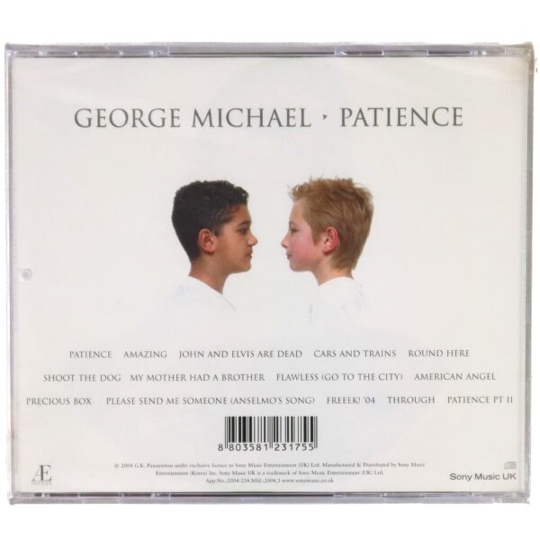 IMG_9135 George Michael - Patience Korean Album Sealed CD Korea