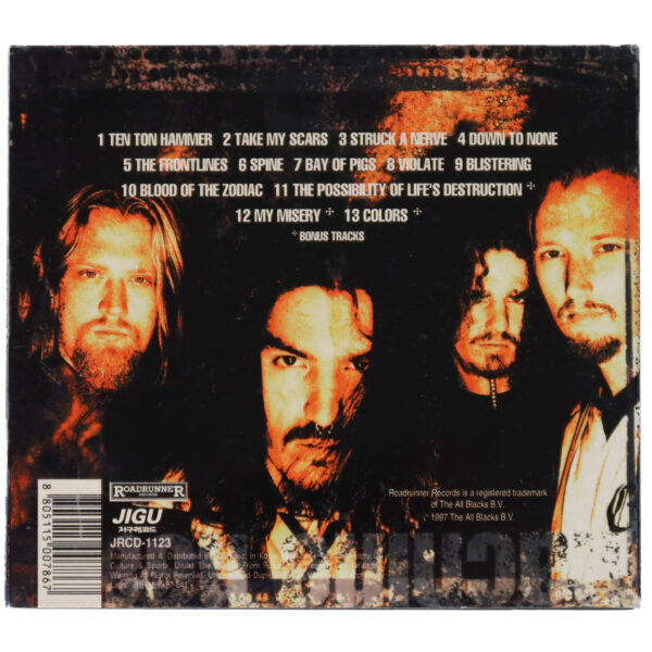 IMG_9143 Machine Head - The More Things Change... Korean Album CD Korea