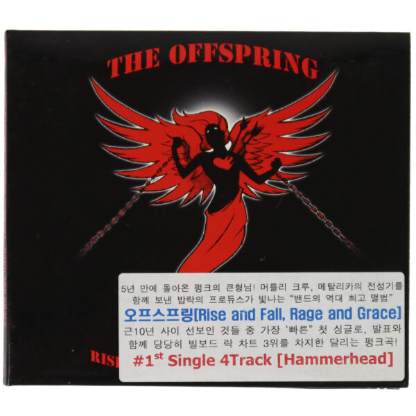 IMG_9148 The Offspring – Rise And Fall, Rage And Grace Album Promo CD + Stickers Korea