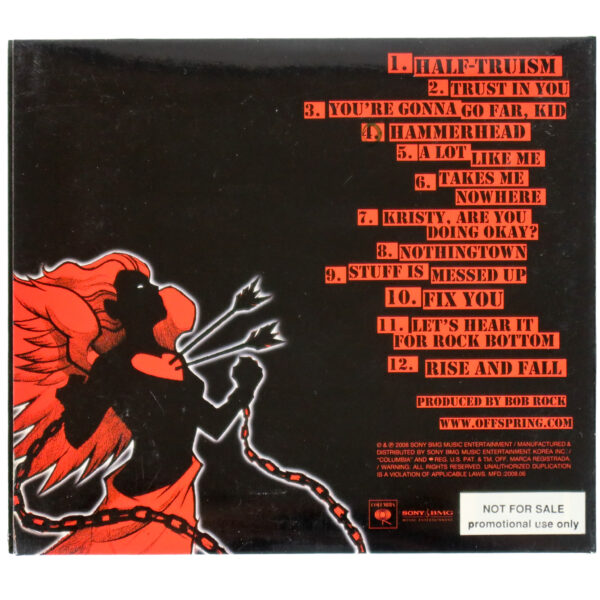 IMG_9149 The Offspring – Rise And Fall, Rage And Grace Album Promo CD + Stickers Korea