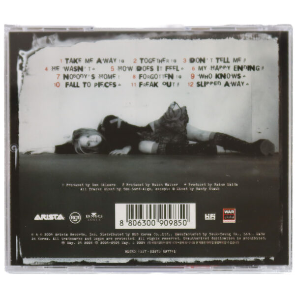 IMG_9249 Avril Lavigne - Under My Skin Album Korean CD + Mini Poster Korea