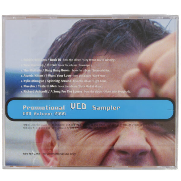IMG_9276 Robbie Williams Cover EMI Promotional VCD Sampler Autumn 2000 VCD Promo Korea
