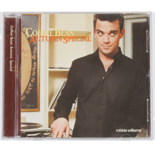 IMG_9279 Robbie Williams Cover The Coffee Bean & Tea Leaf EMI Promo CD Sampler Korea