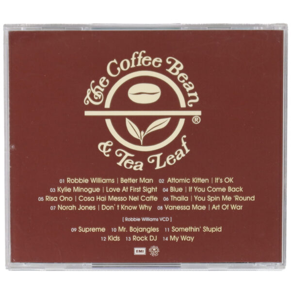 IMG_9280 Robbie Williams Cover The Coffee Bean & Tea Leaf EMI Promo CD Sampler Korea