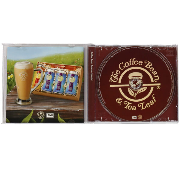 IMG_9282 Robbie Williams Cover The Coffee Bean & Tea Leaf EMI Promo CD Sampler Korea