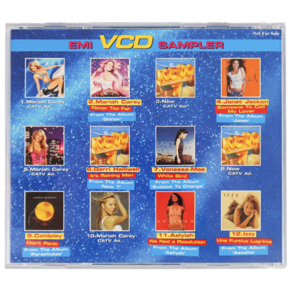 IMG_9286 Mariah Carey Cover EMI VCD Sampler 2001 Autumn VCD Promo Korea
