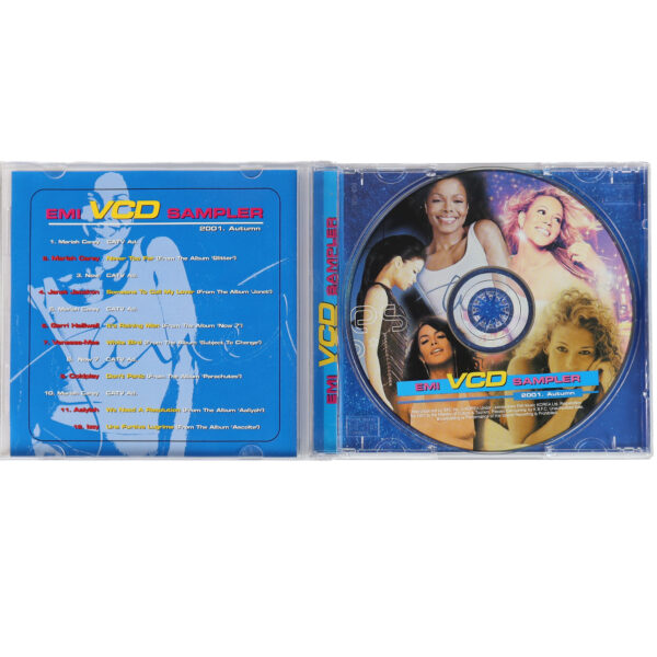 IMG_9288 Mariah Carey Cover EMI VCD Sampler 2001 Autumn VCD Promo Korea