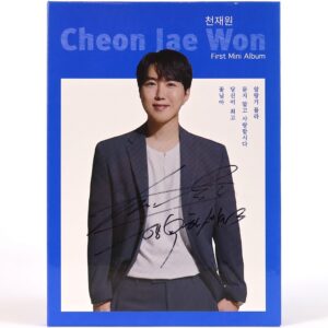 IMG_9290 Cheon Jae Won – Four Seasons 1st Mini Album Signed CD Trot 2022