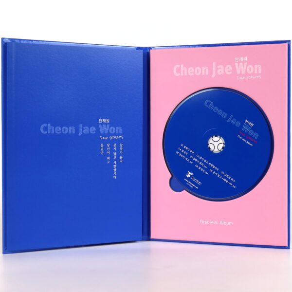 Cheon Jae Won – Four Seasons 1st Mini Album Signed CD Trot 2022