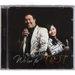 Baek Seung Il & Hongju – We Love The Trot Album Signed CD Trot 2012
