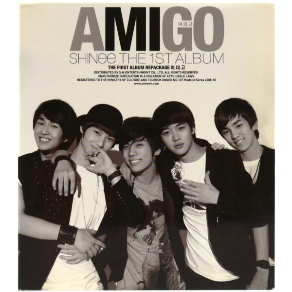 Shinee - Amigo The First Album Repackage CD 2008