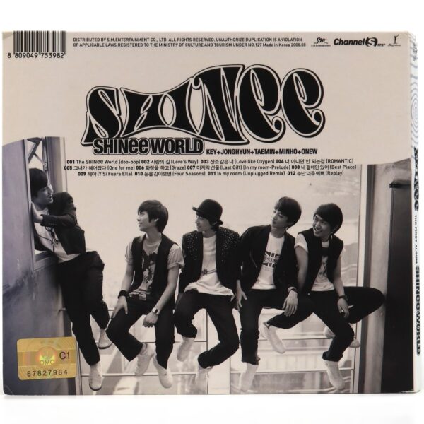Shinee - Shinee World The First Album CD 2008