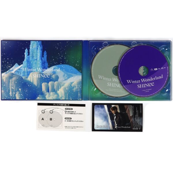 IMG_9517 Shinee - Winter Wonderland Japan CD + DVD + Minho Sticker 2016