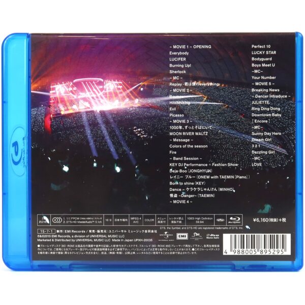 Shinee - Shinee World 2014 I'm Your Boy in Tokyo Dome Japan Blu-Ray